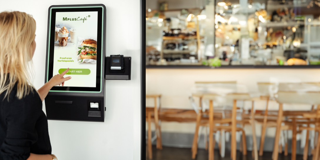 self service kiosk voor de retail