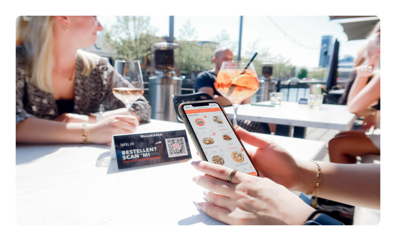 horeca kassa qr bestellen
