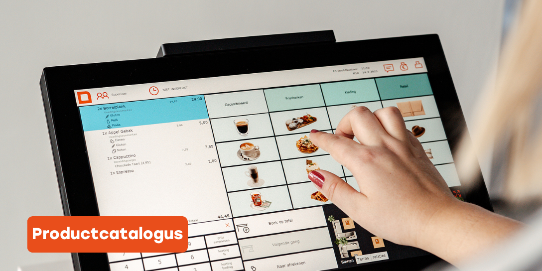 Productcatalogus beheren in je kassa voor meer verkoop
