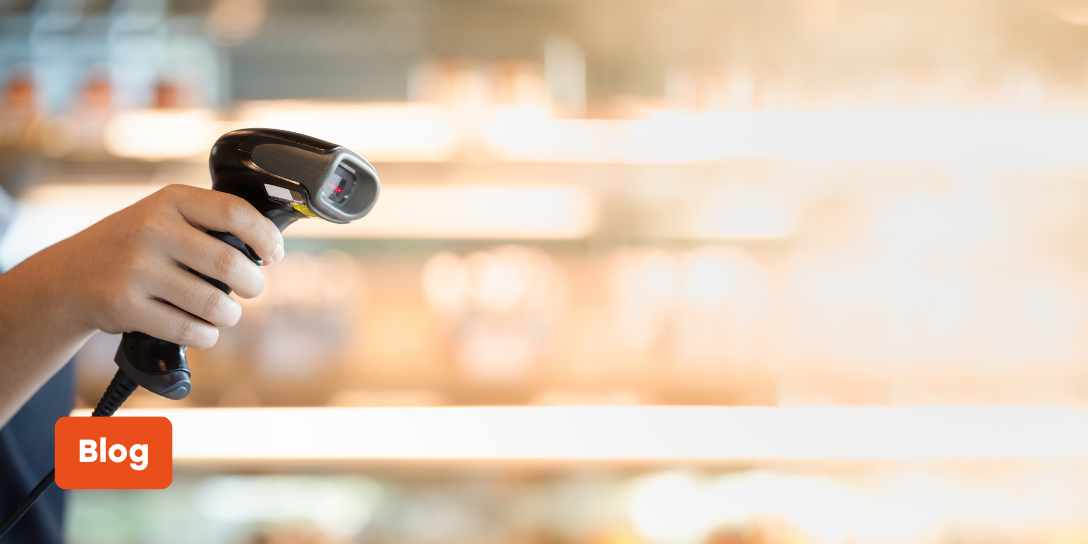 Barcodescanner als retail kassa accessoire