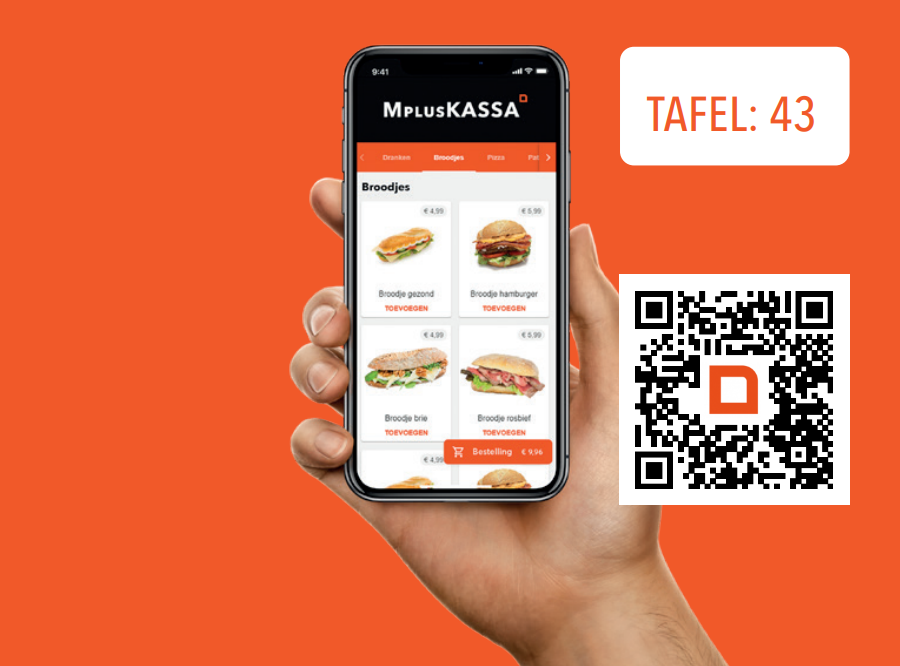 QR bestel app maakt je klaar voor 1,5 meter horeca