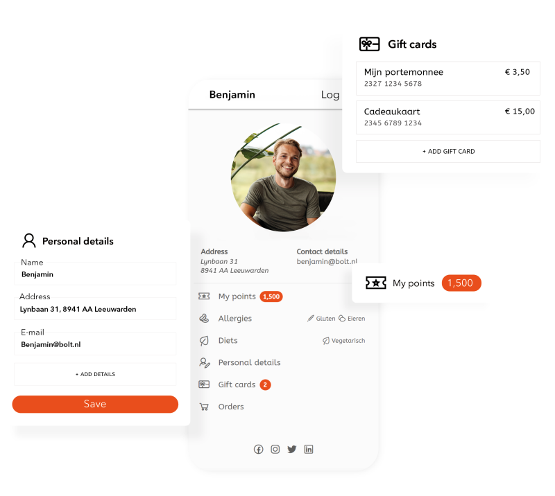 mpluskassa, bestelportal voor zakelijke klanten