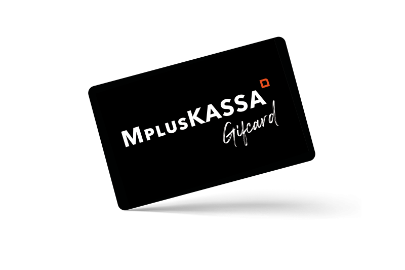 MplusKASSA producten Giftcard tegoedkaarten